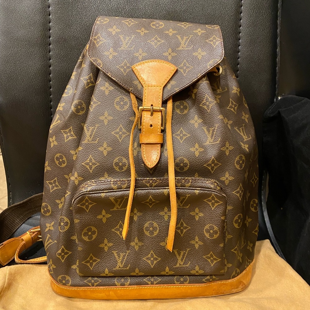 Louis Vuitton monograms Montsouris GM backpack